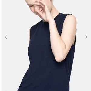Outdoor Voices Merino Muscle Tank in Navy